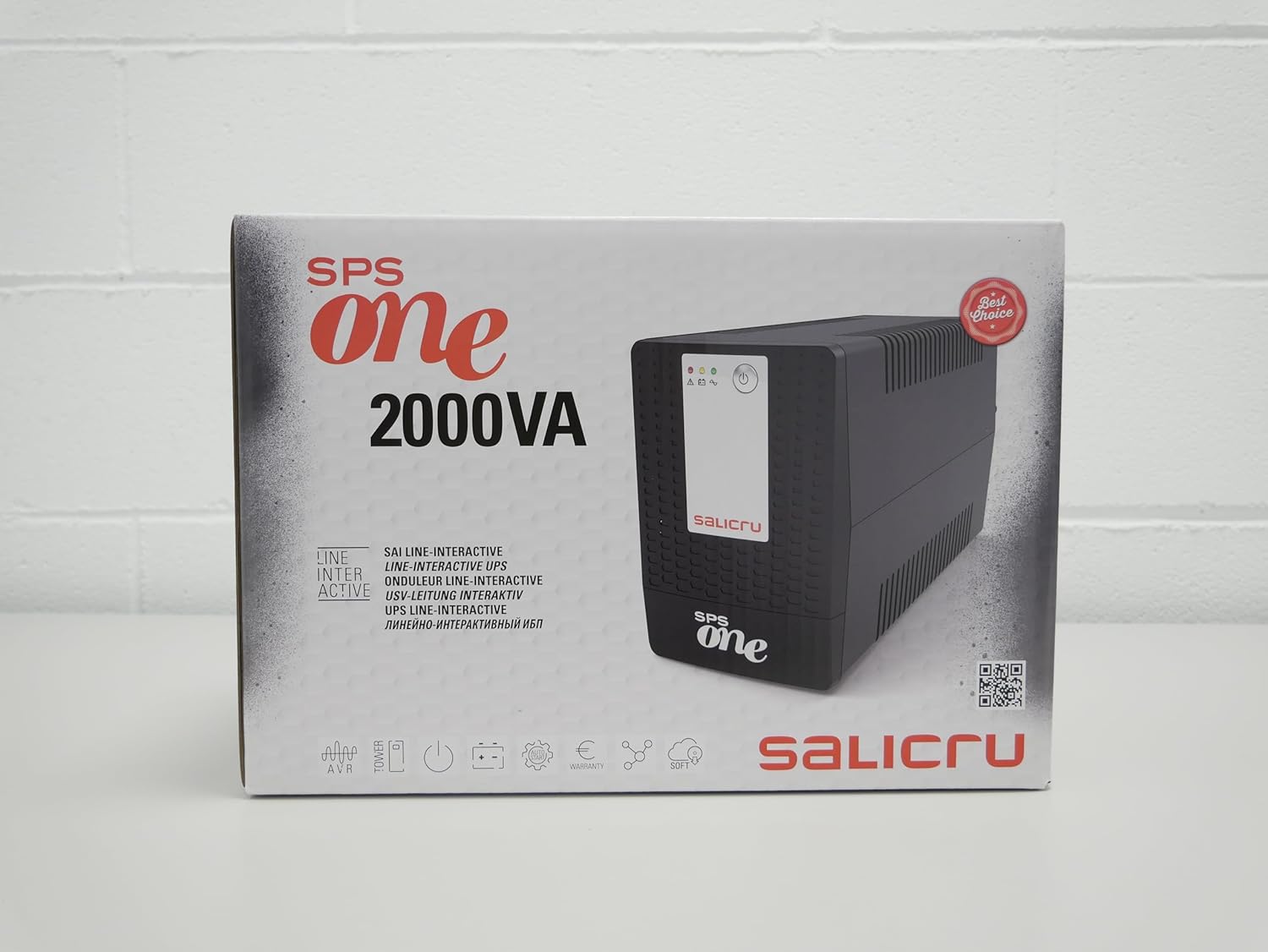 UPS Linha Interativa Salicru SPS 2000 ONE BL IEC/ 2000VA-1200W/ 6 Saídas/ Formato Torre - Imagem 4