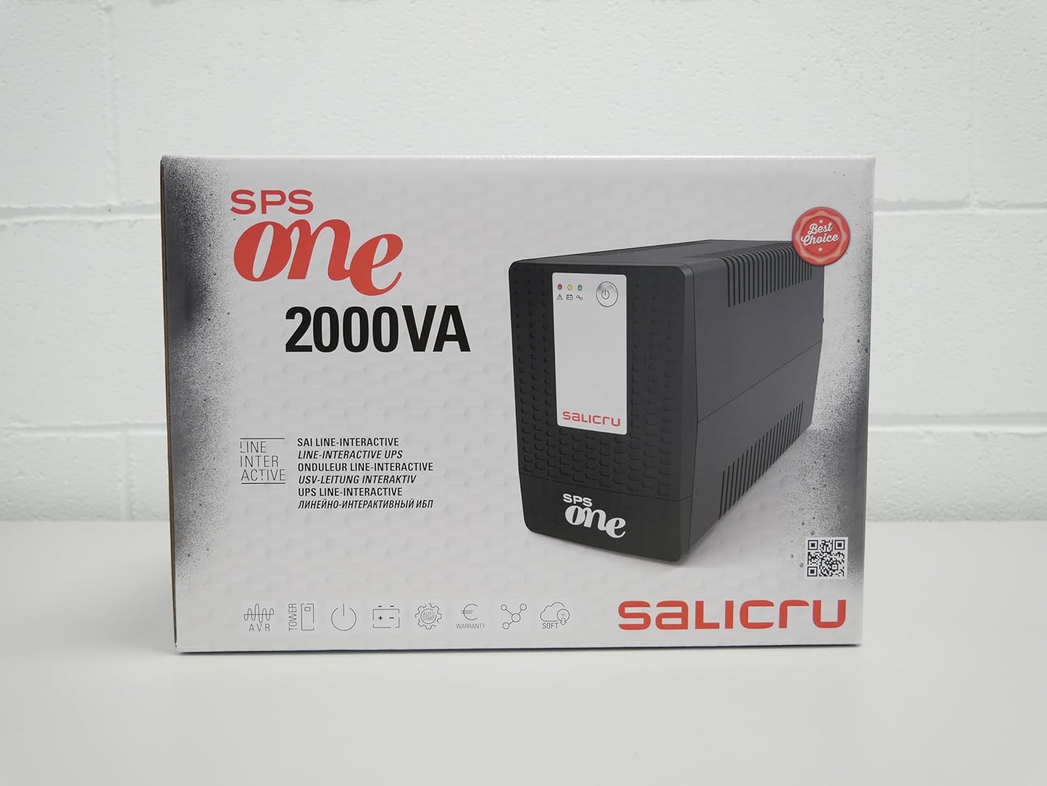 Linha Interativa Salicru SPS 2000 ONE BL/ 2000VA-1200W/ 4 Saídas/ Formato Torre - Imagem 4