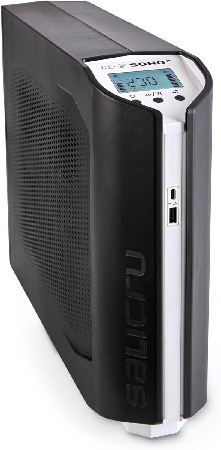 UPS Linha Interativa Salicru SPS 2250 SOHO+/ 2250VA-1200W/ 4 Saídas/ Formato Torre