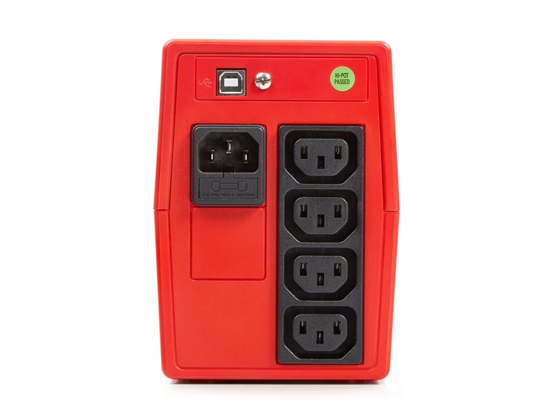 UPS Linha Interactiva Salicru SPS 700 ONE IEC/ 700VA-360W/ 4 Saídas/ Formato Torre - Imagem 3