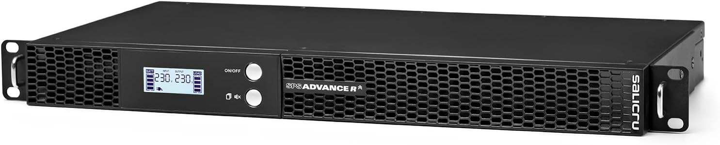 UPS Linha Interativa Salicru SPS 750 ADV R2/ 750VA-450W/ 4 Saídas/ Formato Rack