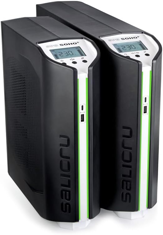 UPS Linha Interativa Salicru SPS 750 SOHO+/ 750VA-420W/ 4 Saídas/ Formato Torre - Imagem 7
