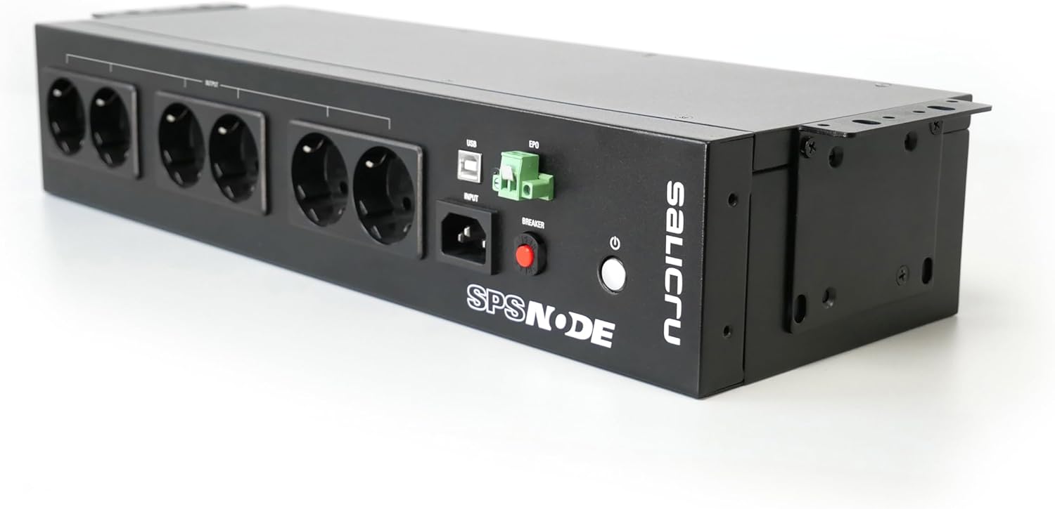 UPS Offline Salicru SPS 900 Node/ 900VA/ 8 Saídas/ Formato Rack 2U - Imagem 5