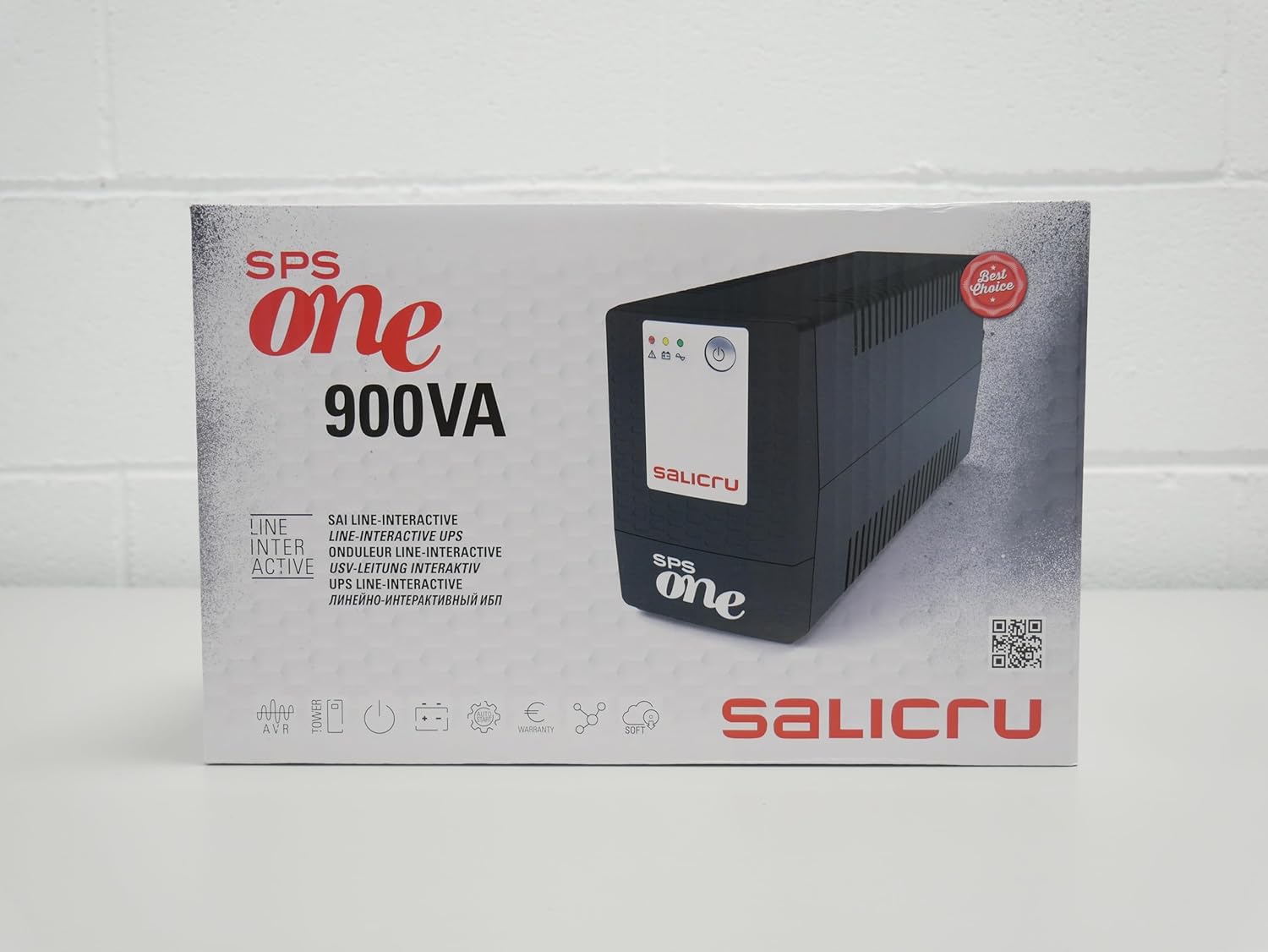 UPS Linha Interativa Salicru SPS 900 ONE BL IEC/ 900VA-480W/ 4 Saídas/ Formato Torre - Imagem 4
