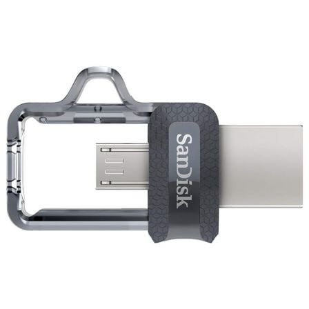 Pendrive 32GB SanDisk Dual m3.0 Ultra USB 3.0/ MicroUSB - Imagem 2