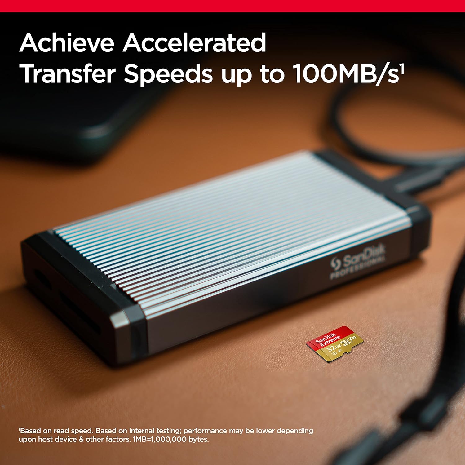 Cartão de Memória SanDisk Extreme 32GB microSD HC UHS-I com Adaptador/ Classe 10/ 100MBs - Imagem 5