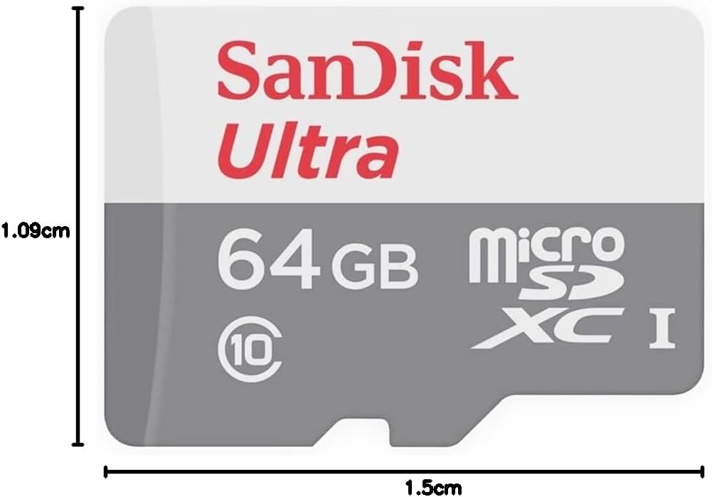 Placa de Memória SanDisk Ultra 64GB microSD XC com Adaptador/ Classe 10/ 100MB/s - Imagem 4