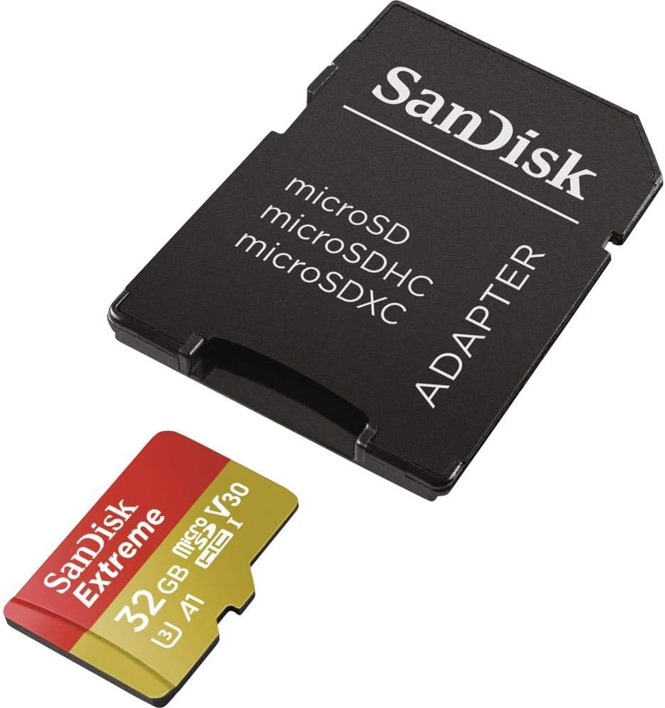 Cartão de Memória SanDisk Extreme 32GB microSD HC UHS-I com Adaptador/ Classe 10/ 100MBs - Imagem 3