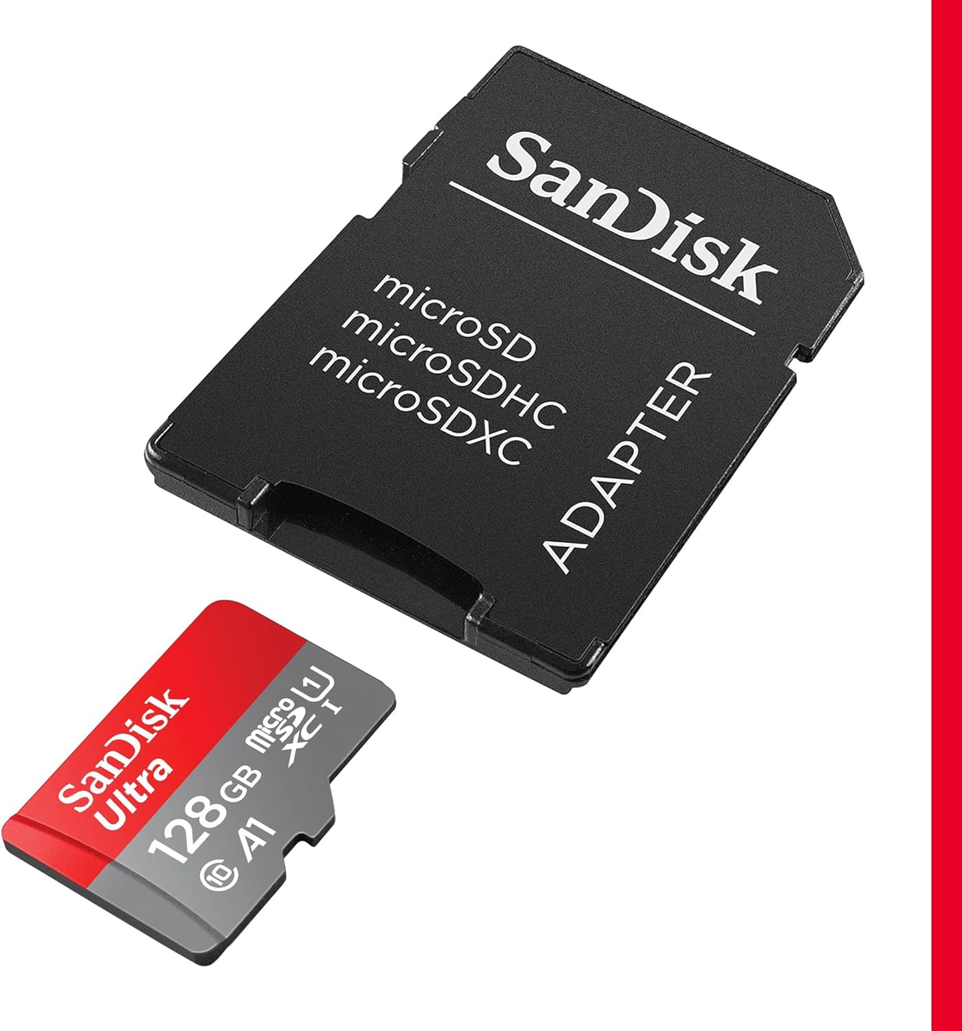 Cartão de Memória SanDisk Ultra 128GB microSD XC com Adaptador/ Classe 10/ 140MBs - Imagem 2
