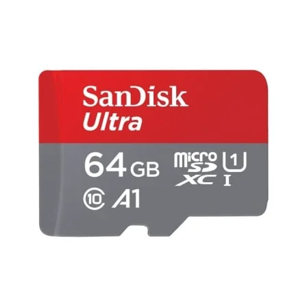 Cartão de Memória SanDisk Ultra 64GB microSDXC UHS-I Classe 10 140MB/s com Adaptador - Imagem 2