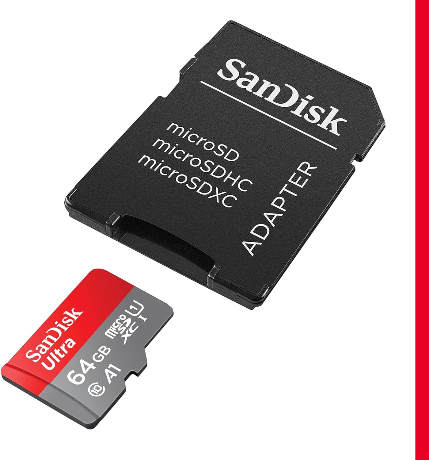 Cartão de Memória SanDisk Ultra 64GB microSD XC com Adaptador/ Classe 10/ 140MBs - Imagem 2