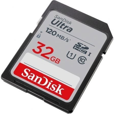 Cartão de Memória SanDisk Ultra 32GB SD HC UHS-I - SDXC/ Classe 10/ 120MBs - Imagem 2