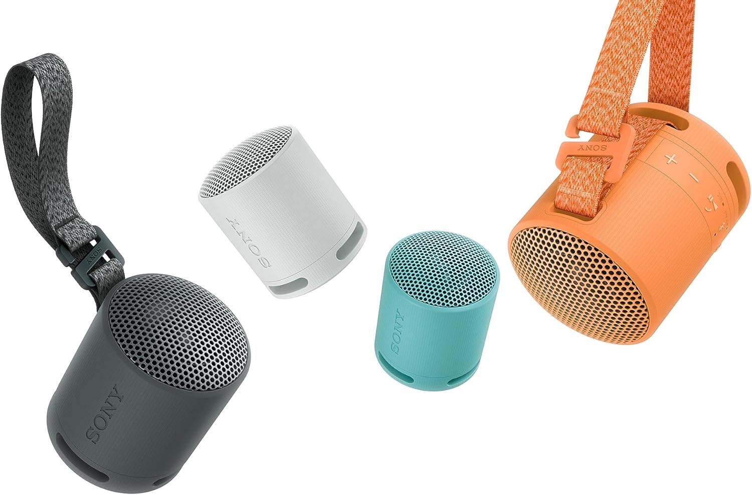 Coluna Portátil com Bluetooth Sony XB100/ 2.0/ Laranja - Imagem 11