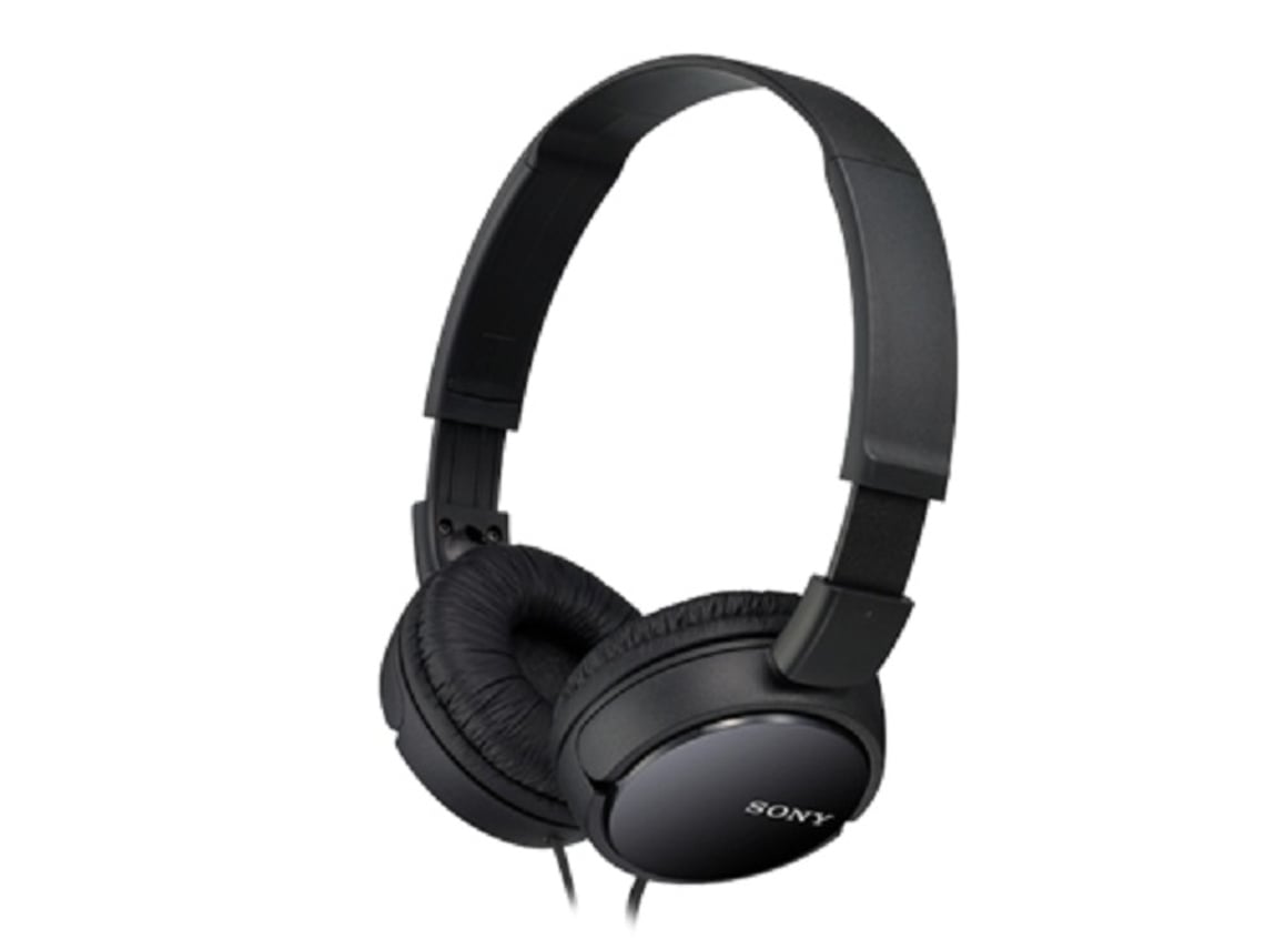 Auriculares Sony MDR-ZX110B/ Jack 3.5/ Pretos