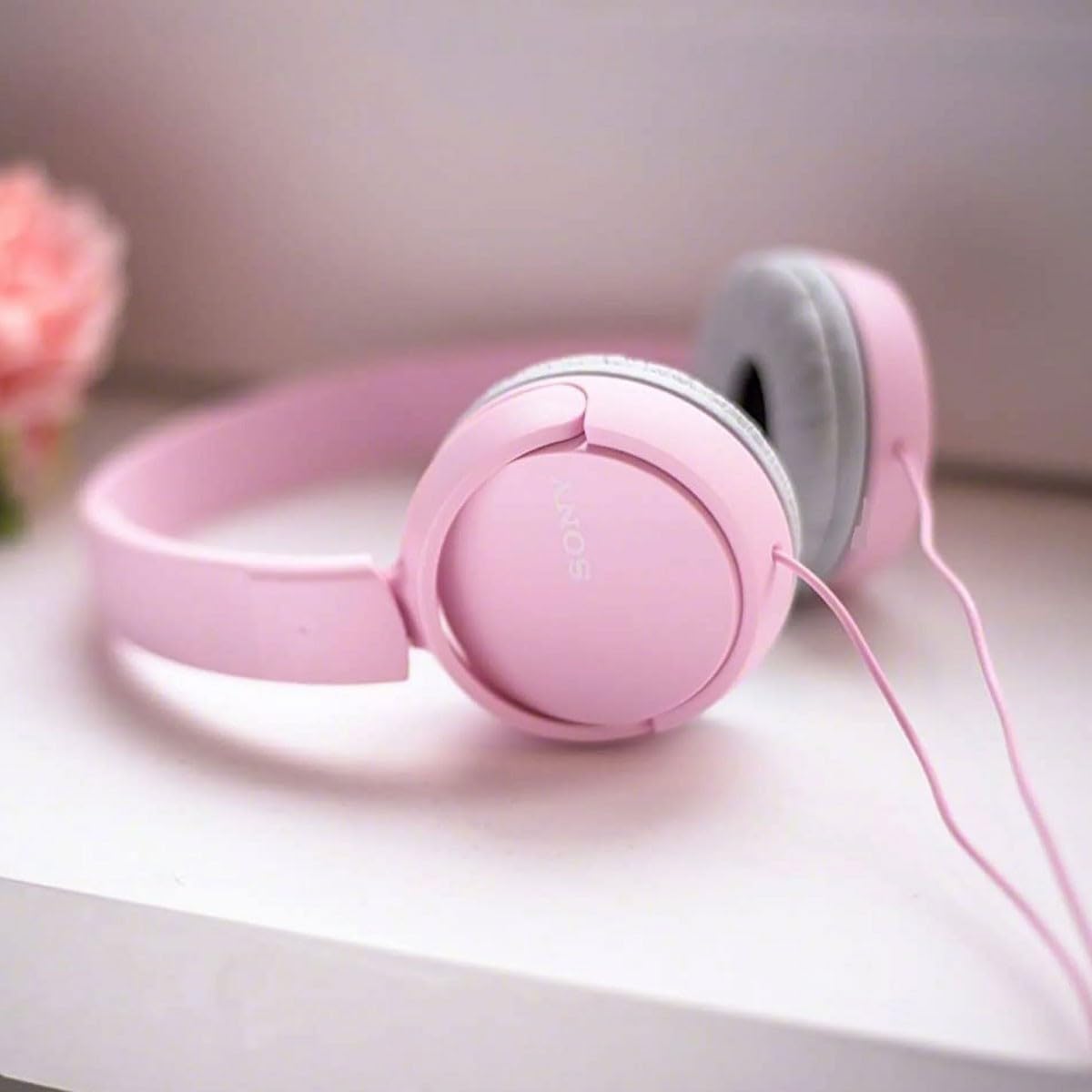 Auscultadores Sony MDR-ZX110P/ Jack 3.5/ Rosa - Imagem 3