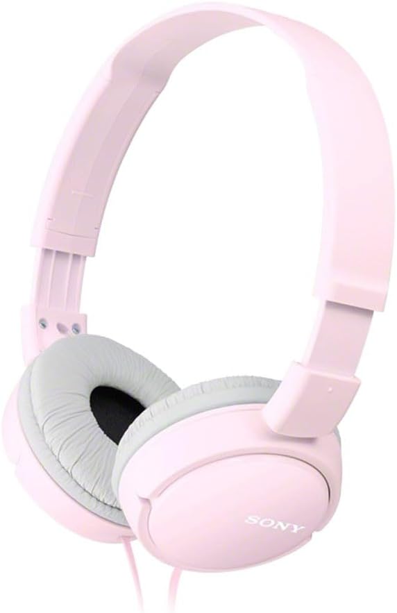 Auscultadores Sony MDR-ZX110P/ Jack 3.5/ Rosa