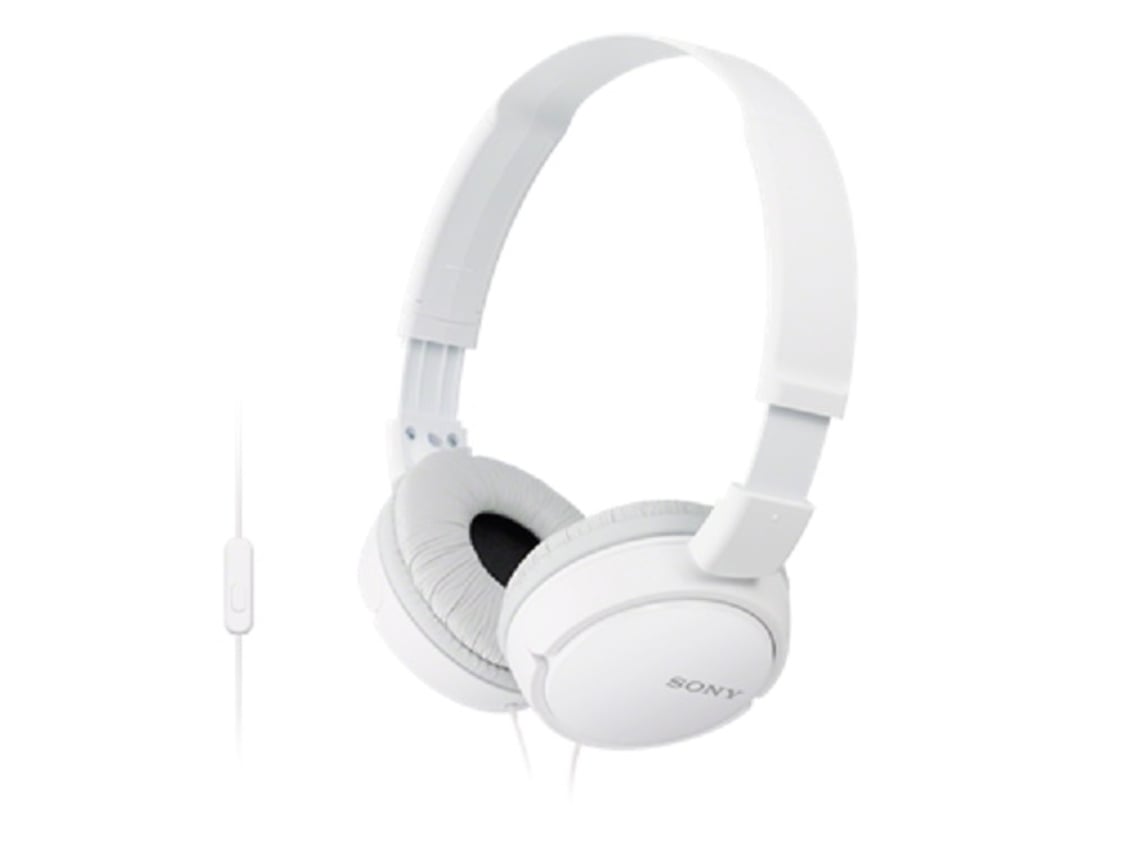 Auriculares Sony MDR-ZX110W/ Jack 3.5/ Brancos