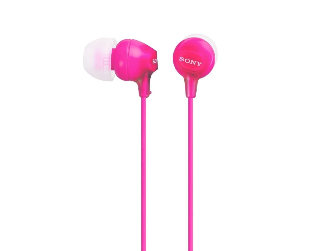 Auscultadores Intrauditivos Sony MDREX15LPP/ Jack 3.5/ Rosas