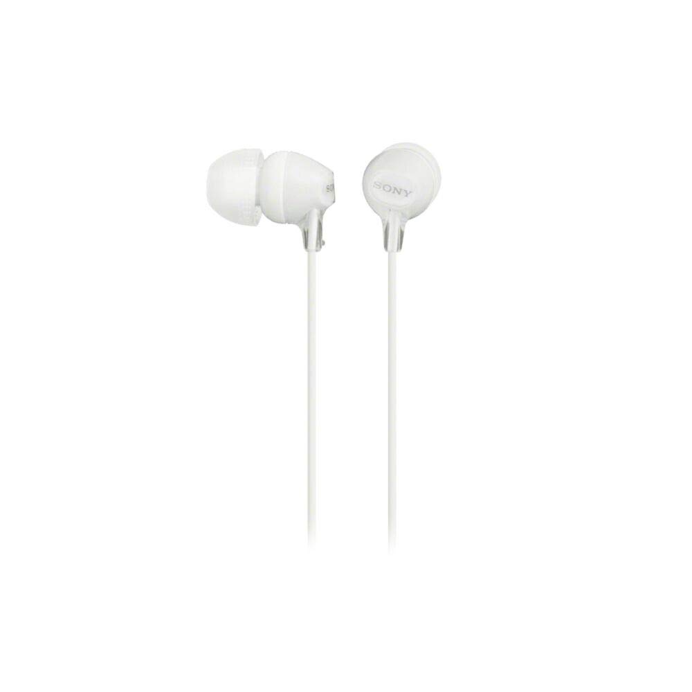Auscultadores In-Ear Sony MDREX15LPW/ Jack 3.5/ Brancos