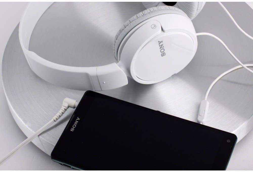 Auriculares Sony MDRZX110APW/ com Microfone/ Jack 3.5/ Brancos - Imagem 6