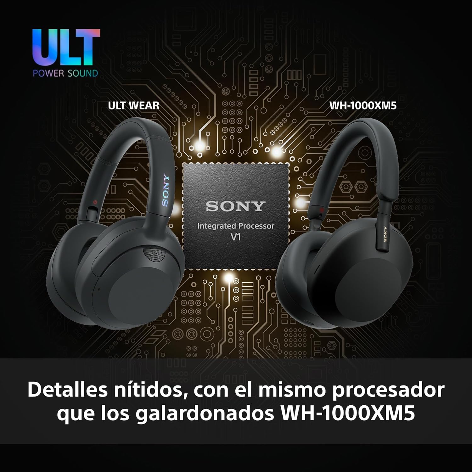 Auriculares Sem Fios Sony Ult Wear/ com Microfone/ Bluetooth/ Brancos - Imagem 4