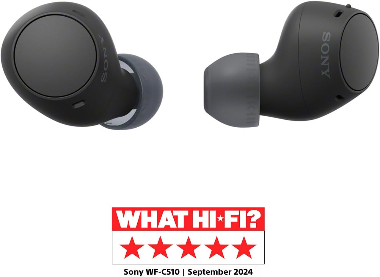 Auscultadores Bluetooth Sony WF-C510 com estojo de carregamento/ Autonomia 5h/ Pretos - Imagem 19