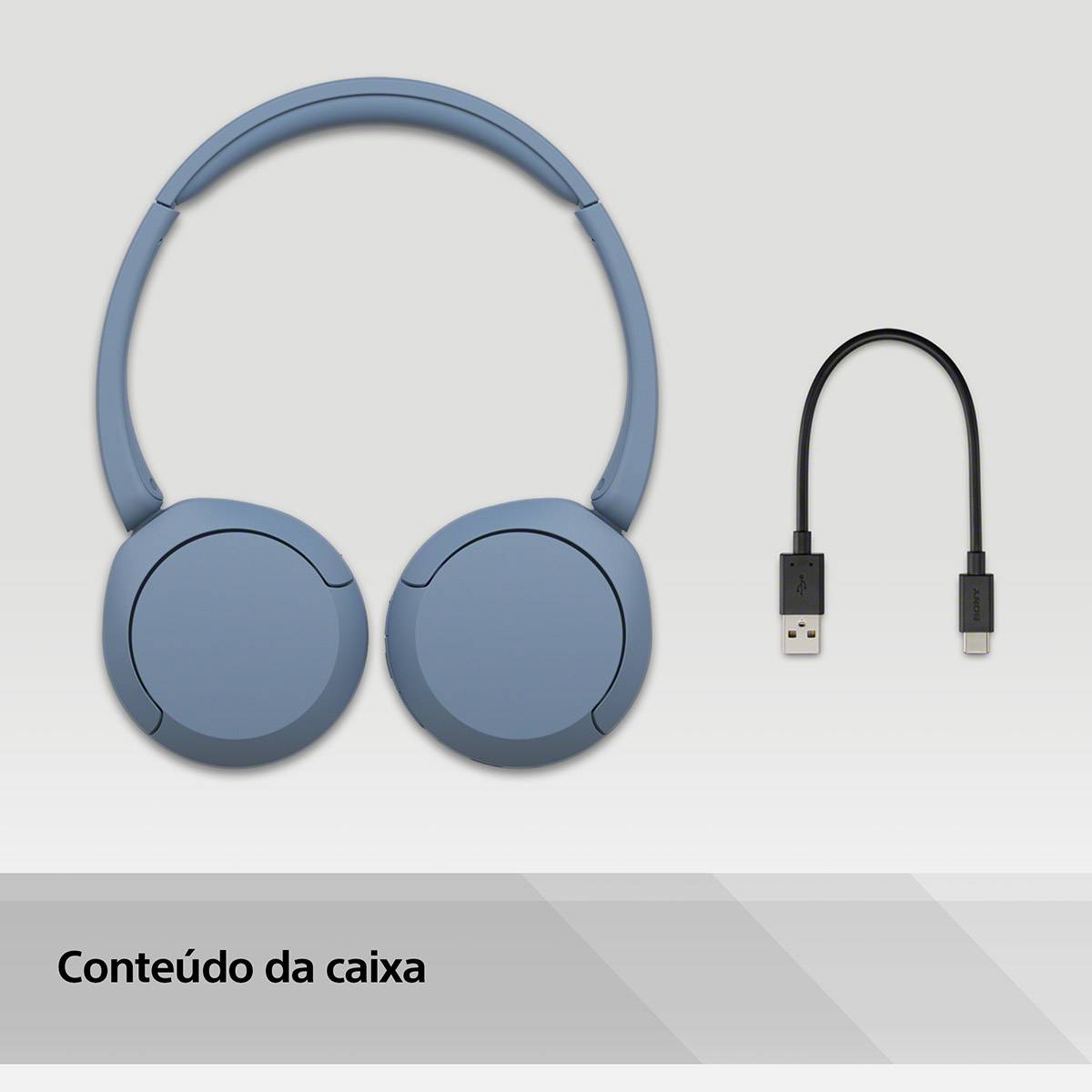 Auscultadores sem fios Sony WH-CH520/ com Microfone/ Bluetooth/ Azuis - Imagem 12