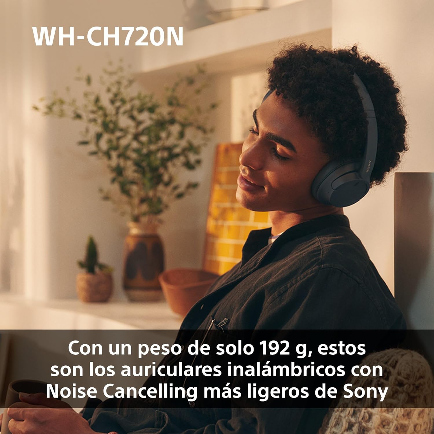 Auscultadores Sem Fios Sony WH-CH720N/ com Microfone/ Bluetooth/ Pretos - Imagem 5