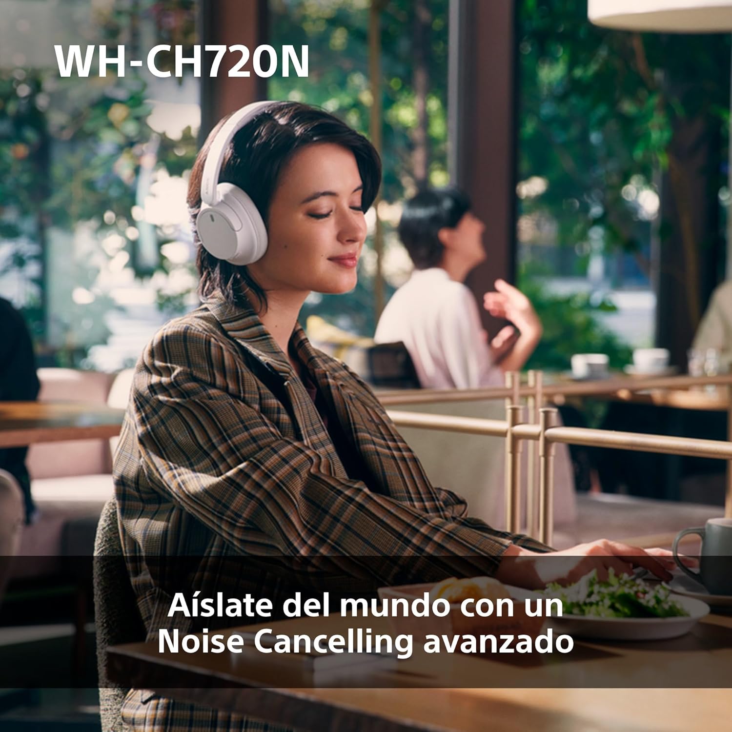 Auscultadores Sem Fios Sony WH-CH720N/ com Microfone/ Bluetooth/ Pretos - Imagem 3
