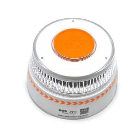 Luz de emergência para carro SOS Flash V16 Connected IoT BAL/2/ Homologada/ Base Íman/ Geolocalizável/ Funciona a Pilhas - Imagem 3