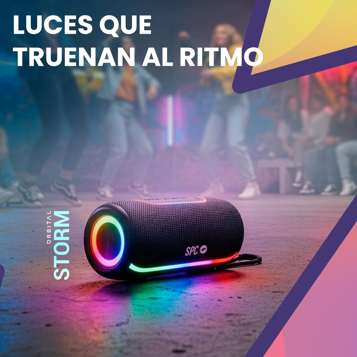 Altifalante com Bluetooth SPC Orbital Storm/ 60W/ 2.0 - Imagem 4