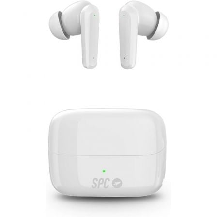 Auriculares Bluetooth SPC Ether 2 Pro com estojo de carga/ Autonomia 6.5h/ Brancos