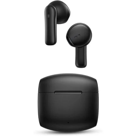 Auriculares Bluetooth SPC Ether 3 Buds TWS Autonomia 28h Bluetooth 6.0 Google Fast Pair Pretos
