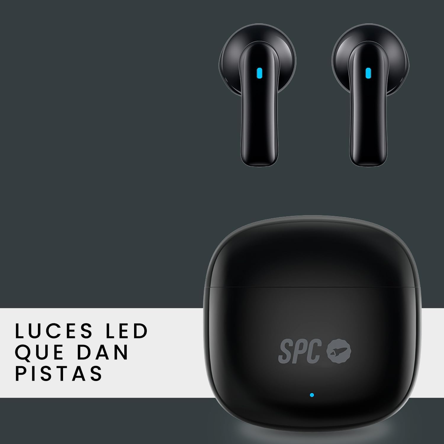 Auriculares Bluetooth SPC Zion 2 Play com estojo de carregamento/ Autonomia 7h/ Pretos - Imagem 7