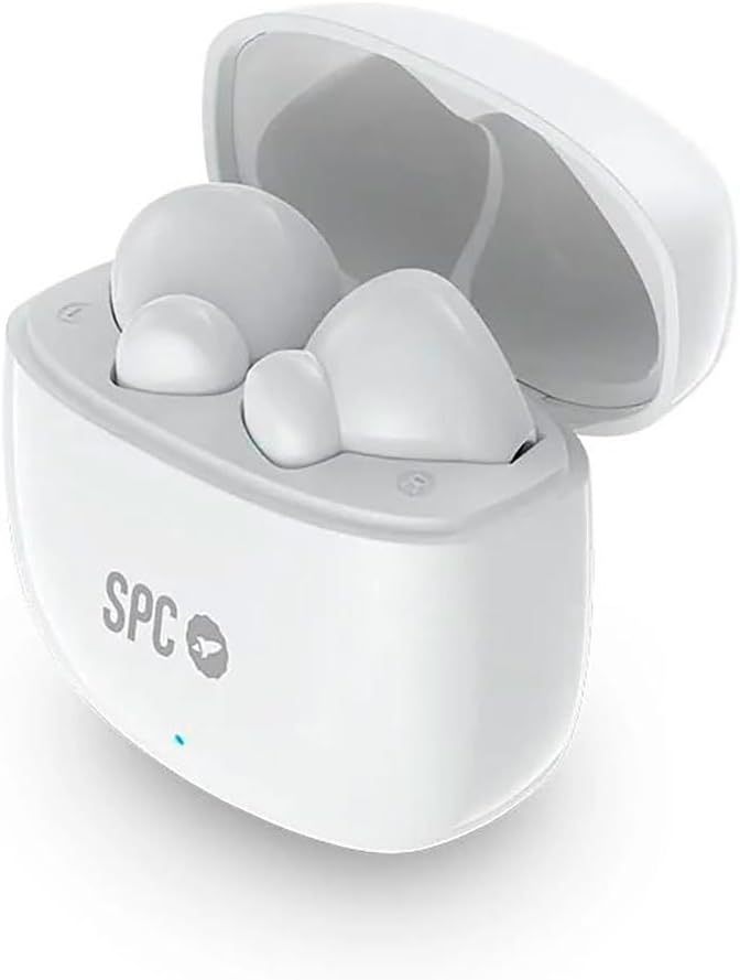Auriculares Bluetooth SPC Zion 2 Play com estojo de carregamento/ Autonomia 7h/ Brancos - Imagem 4