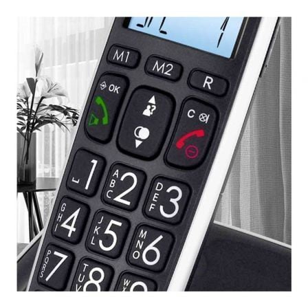 Telefone Sem Fios SPC Telecom 7608/ Preto - Imagem 3