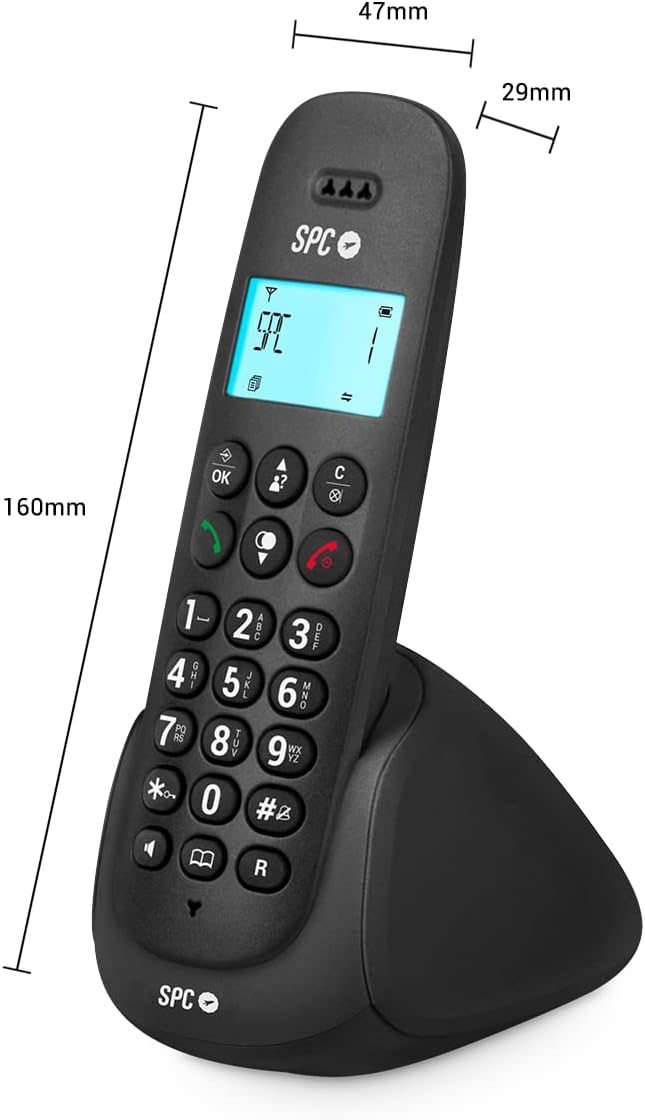 Telefone Sem Fios SPC Art 7310NS/ Preto - Imagem 2