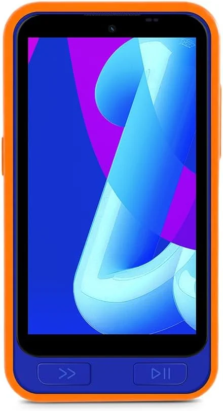Pack de Proteção SPC Wuum One Capa de Silicone e Película de Vidro Temperado Laranja - Imagem 2