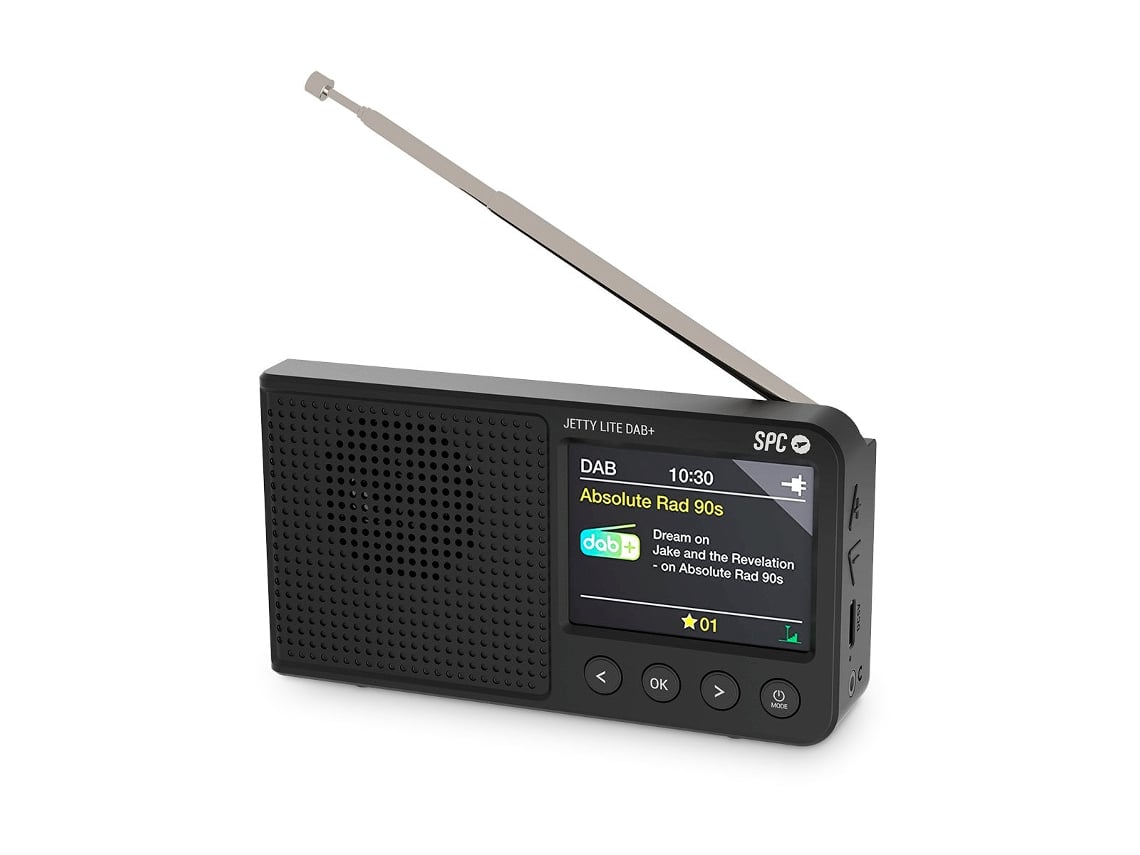 Rádio Portátil SPC Jetty Lite Dab+/ Preta - Imagem 3
