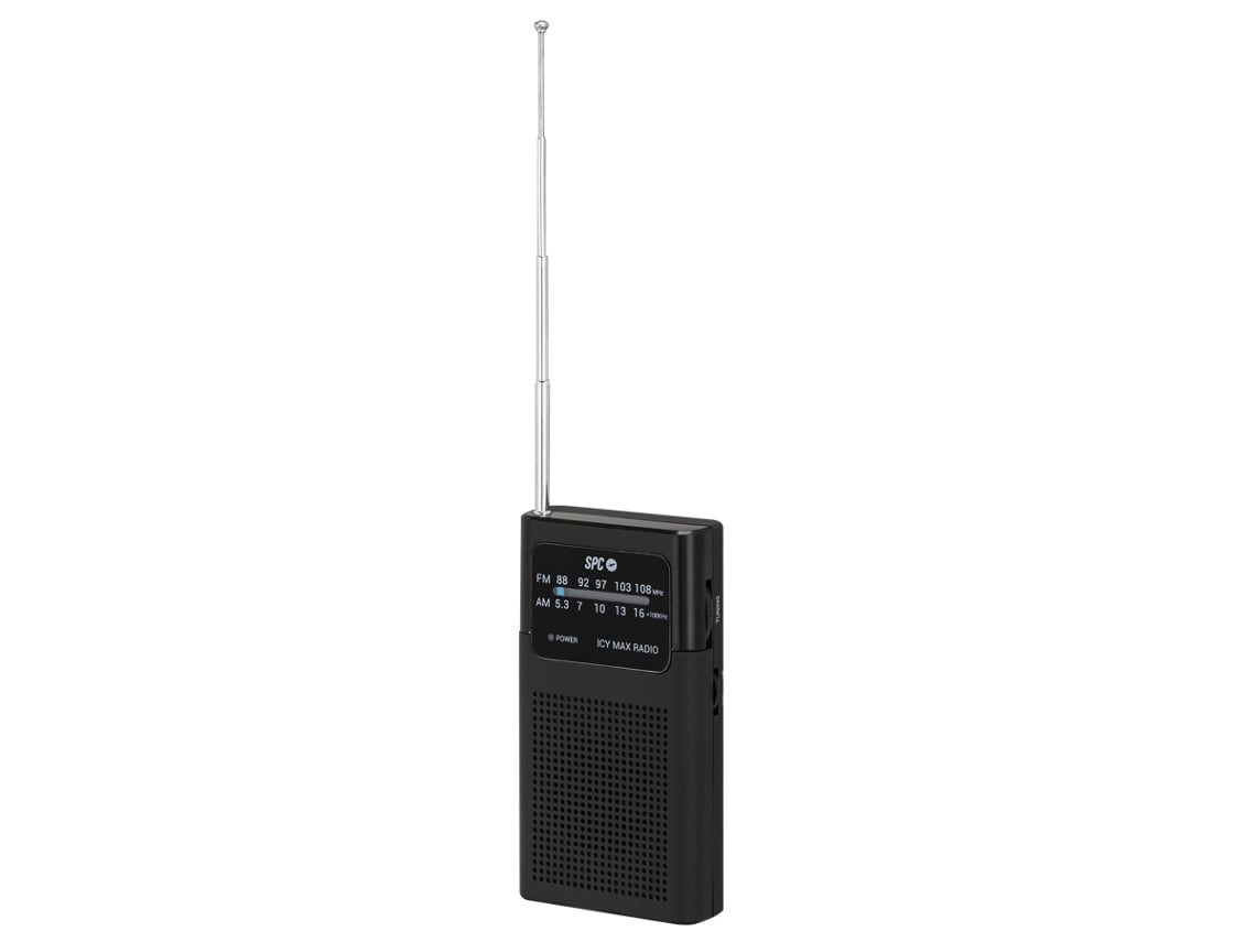 Rádio Portátil SPC ICY Max/ Preto