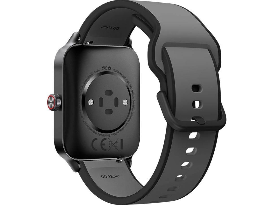 Smartwatch SPC Smartee Duo Pro 9653N/ Notificações/ Frequência Cardíaca/ GPS/ Preto/ Inclui Correia Extra - Imagem 4