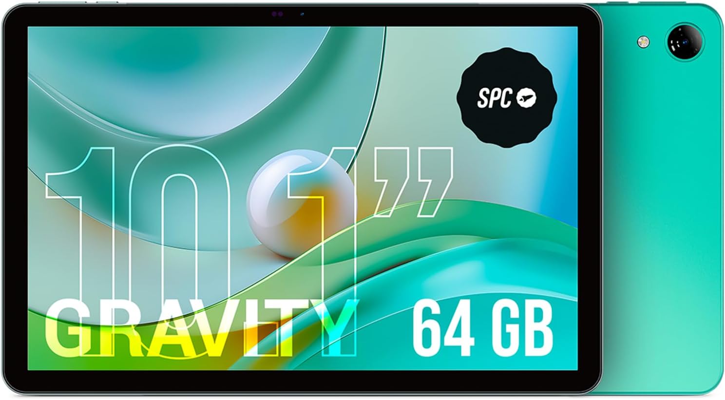 Tablet SPC Gravity 10.1" 6th Gen/ 4GB/ 64GB/ Octacore/ Alumínio/ Verde