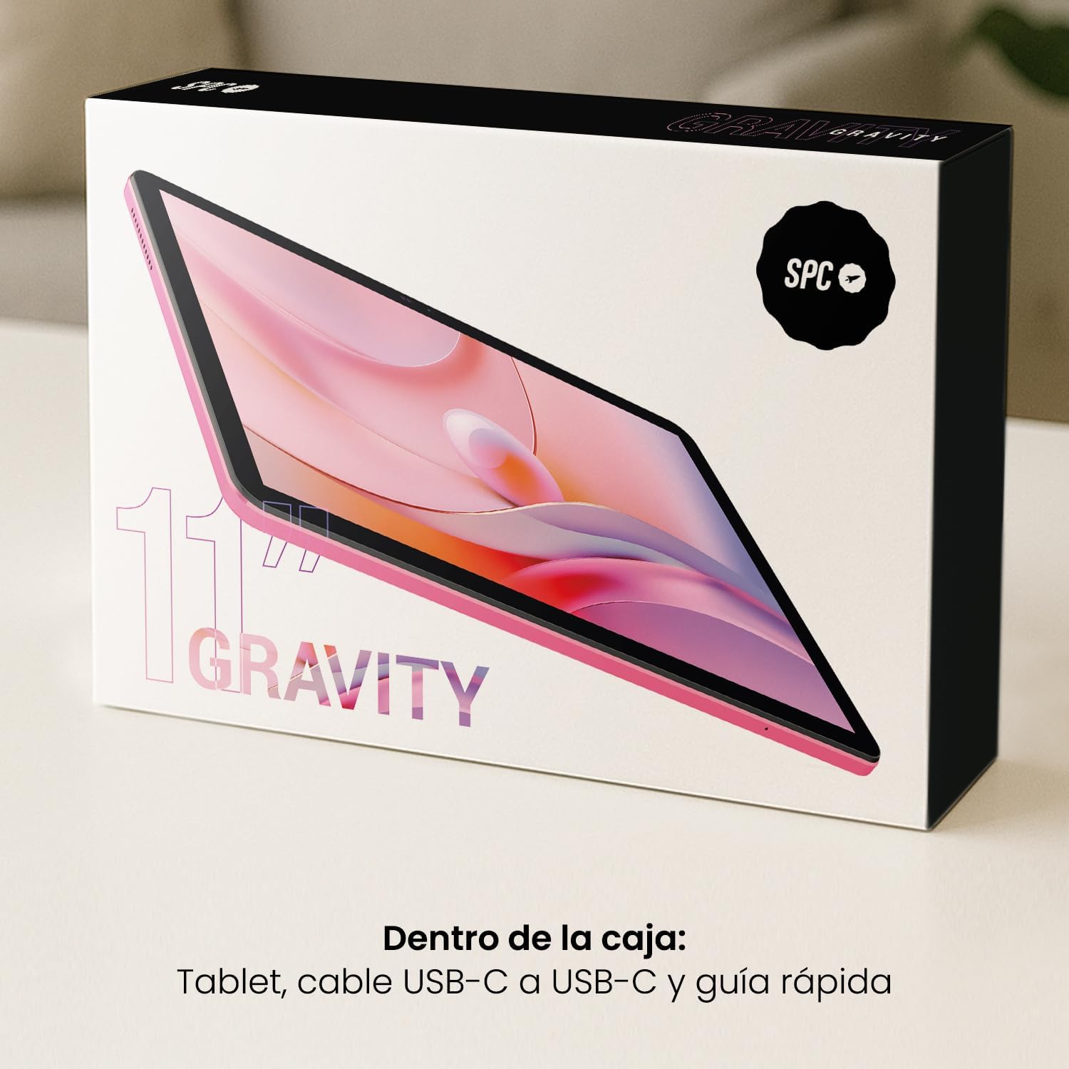 Tablet SPC Gravity 11" 6th/ 4GB/ 128GB/ Octacore/ Alumínio/ Rosa - Imagem 6