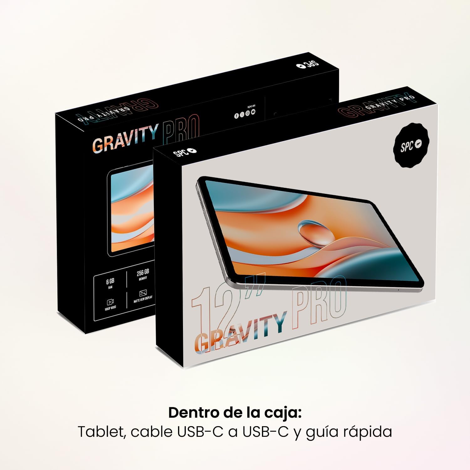 Tablet SPC Gravity 6 Pro 12" 6TH/ 6GB/ 256GB/ Octacore/ 4G/ Névoa Lunar - Imagem 7
