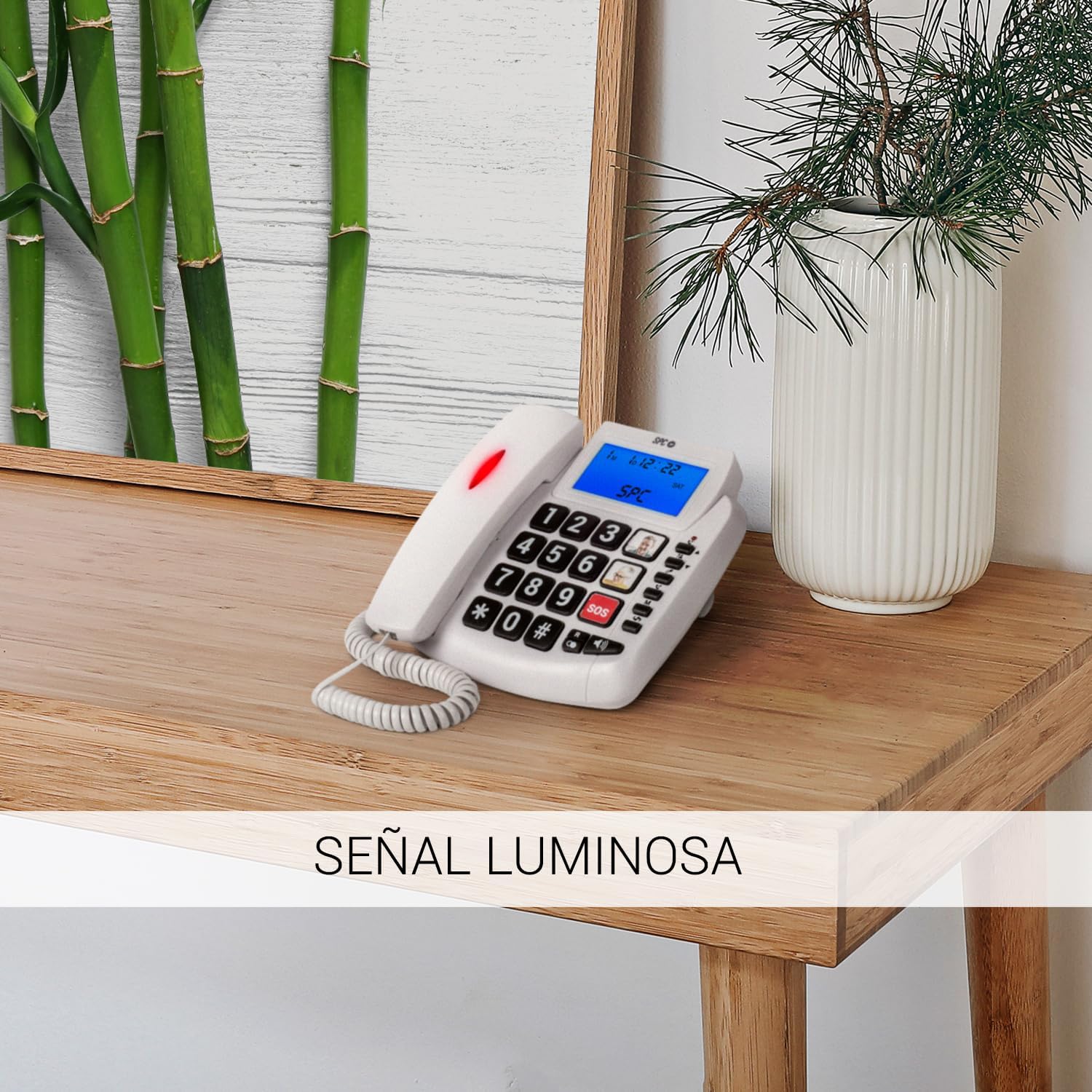 Telefone SPC Comfort Volume 2/ Branco - Imagem 6