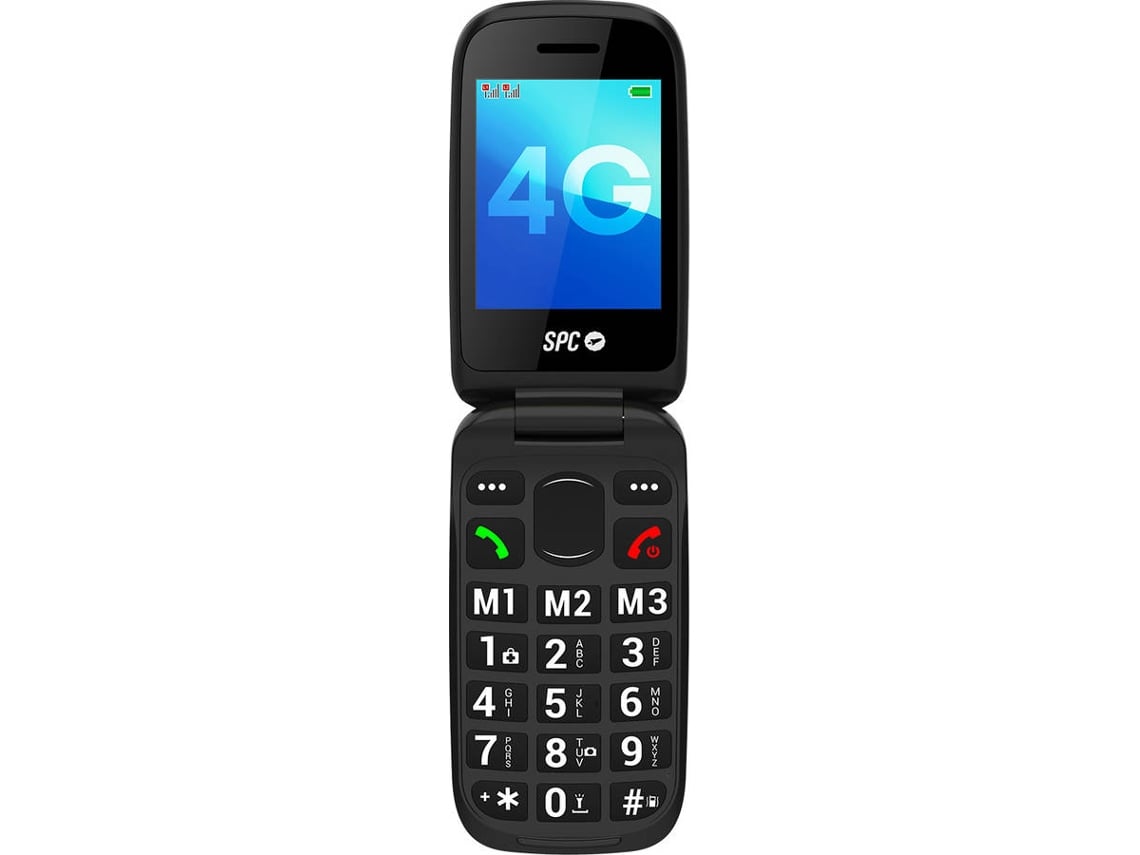 Telemóvel SPC Harmony 2 4G para Pessoas Mais Velhas/ Preto