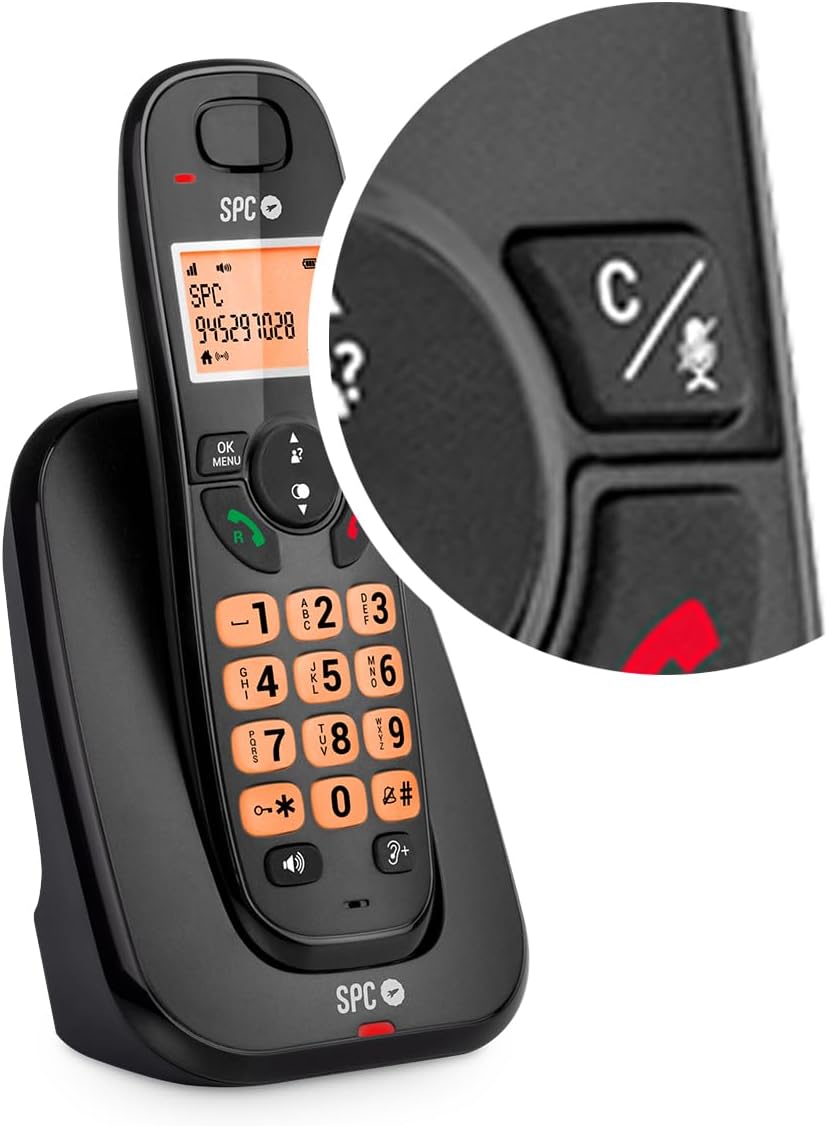 Telefone Sem Fios SPC Kairo/ Preto - Imagem 5