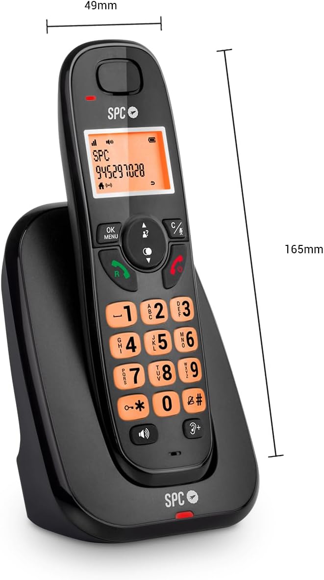 Telefone Sem Fios SPC Kairo/ Preto - Imagem 3