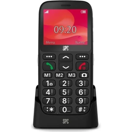 Telemóvel para Seniores SPC Polaris Pure 4G Ecrã 2.31" GPS Botão SOS Base de Carga Preto - Imagem 2