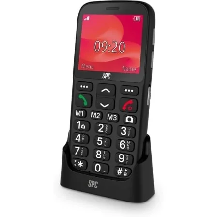 Telemóvel para Seniores SPC Polaris Pure 4G Ecrã 2.31" GPS Botão SOS Base de Carga Preto - Imagem 3